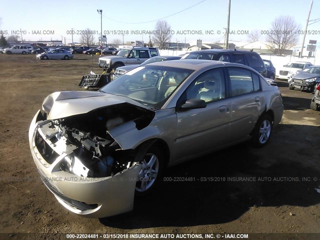 1G8AJ55F17Z133152 - 2007 SATURN ION LEVEL 2 Qızıl foto 2