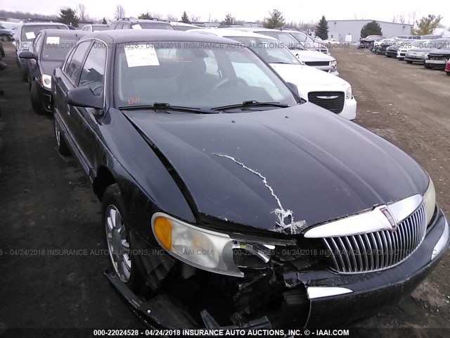 1LNHM97V5YY896480 - 2000 LINCOLN CONTINENTAL  黑色 照片 1