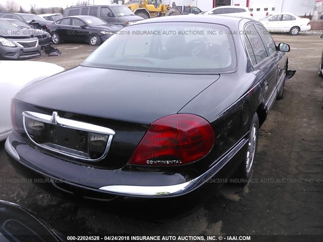 1LNHM97V5YY896480 - 2000 LINCOLN CONTINENTAL  黑色 照片 4