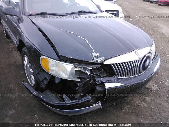 1LNHM97V5YY896480 - 2000 LINCOLN CONTINENTAL  黑色 照片 6