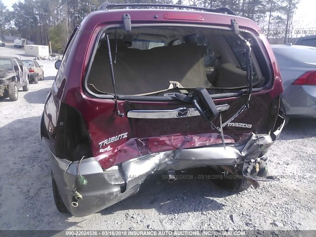 4F2CZ96123KM30273 - 2003 MAZDA TRIBUTE ES 红色 照片 6