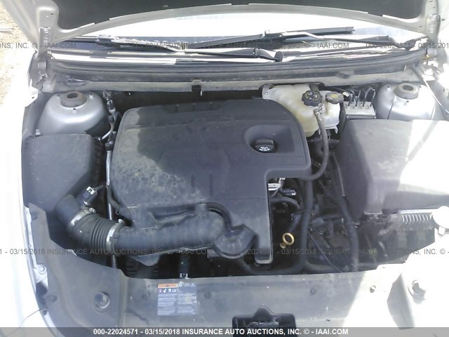1G1ZA5EU8BF314193 - 2011 CHEVROLET MALIBU LS 银色 照片 10