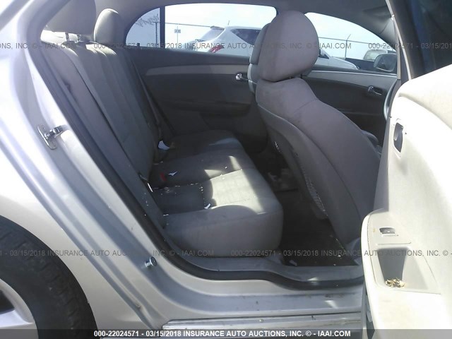 1G1ZA5EU8BF314193 - 2011 CHEVROLET MALIBU LS 银色 照片 8