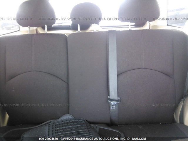 4F2CZ02Z48KM25915 - 2008 MAZDA TRIBUTE I WHITE photo 8