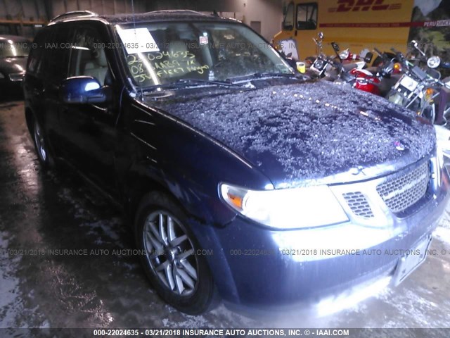 5S3ET13S382803167 - 2008 SAAB 9-7X 4.2I Dark Blue photo 6