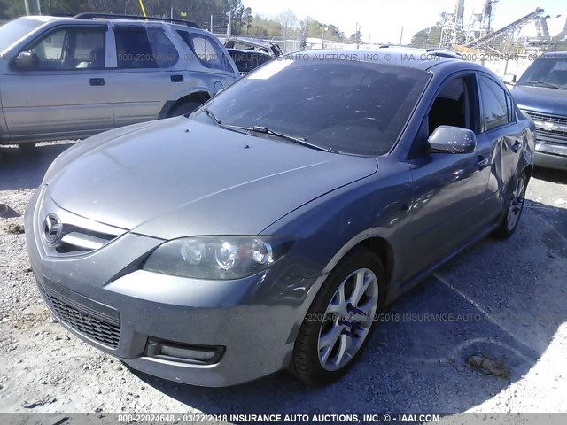 JM1BK323971622676 - 2007 MAZDA 3 S GRAY photo 2