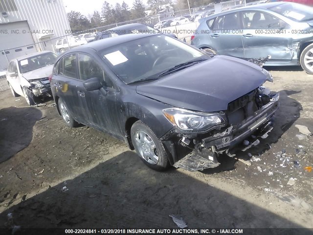 JF1GPAA63F8208599 - 2015 SUBARU IMPREZA GRAY photo 1