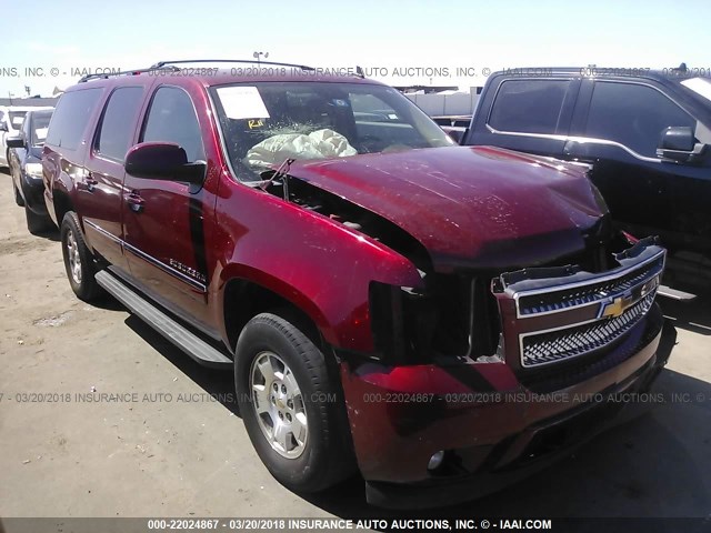 1GNUKJE36AR269693 - 2010 CHEVROLET SUBURBAN K1500 LT MAROON photo 1