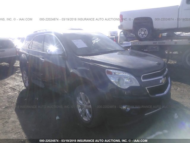 2GNFLGEK6D6409337 - 2013 CHEVROLET EQUINOX LTZ GRAY photo 1