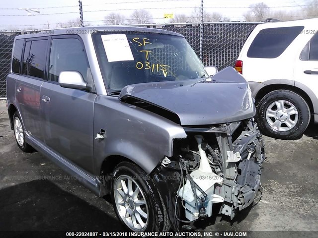 JTLKT324X64116975 - 2006 TOYOTA SCION XB ვერცხლისფერი ფოტო 1