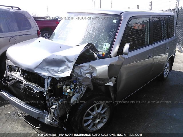 JTLKT324X64116975 - 2006 TOYOTA SCION XB ვერცხლისფერი ფოტო 2