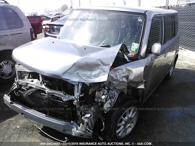 JTLKT324X64116975 - 2006 TOYOTA SCION XB ვერცხლისფერი ფოტო 6