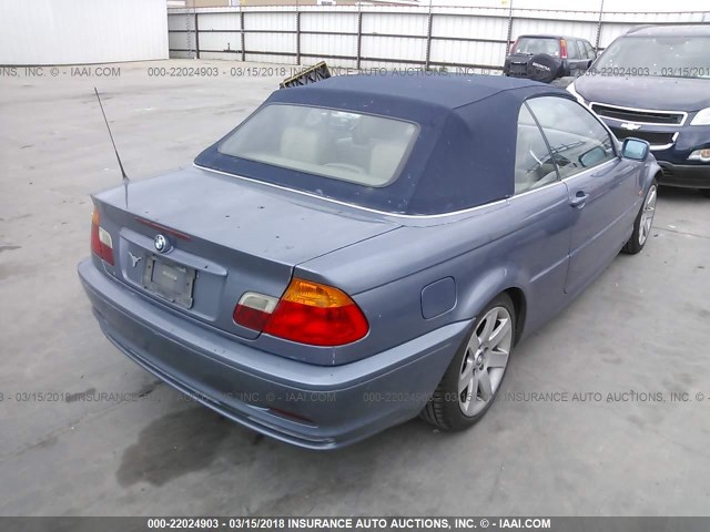 WBABR3340YEG02295 - 2000 BMW 323 CI BLUE photo 4