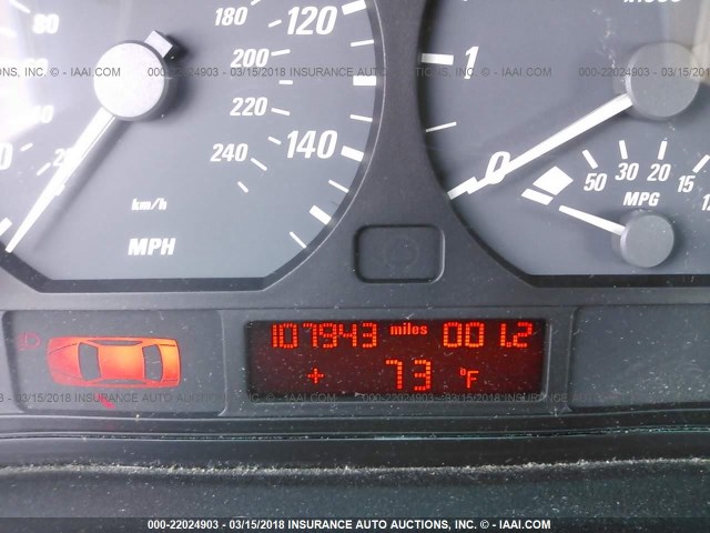 WBABR3340YEG02295 - 2000 BMW 323 CI BLUE photo 7