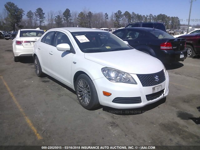 JS2RF9A36C6100923 - 2012 SUZUKI KIZASHI SE WHITE photo 1