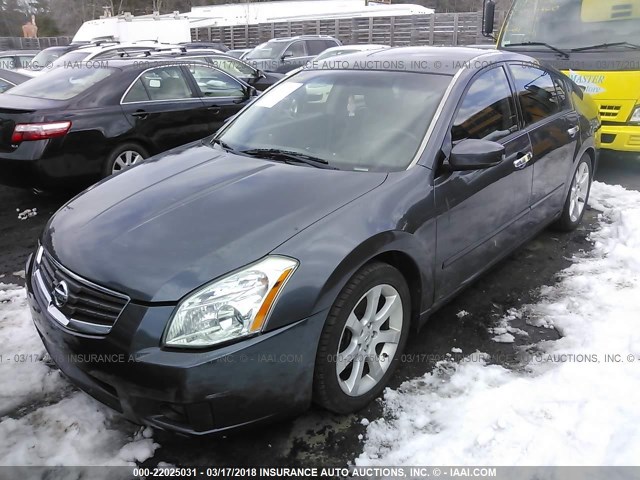 1N4BA41E68C829467 - 2008 NISSAN MAXIMA SE/SL GRAY photo 2