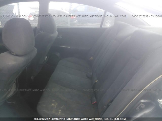 1N4AL11D16N342996 - 2006 NISSAN ALTIMA S/SL GRAY photo 8