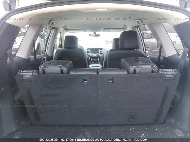 5N1DR2MN2HC640273 - 2017 NISSAN PATHFINDER S/SV/SL/PLATINUM 白色 照片 8