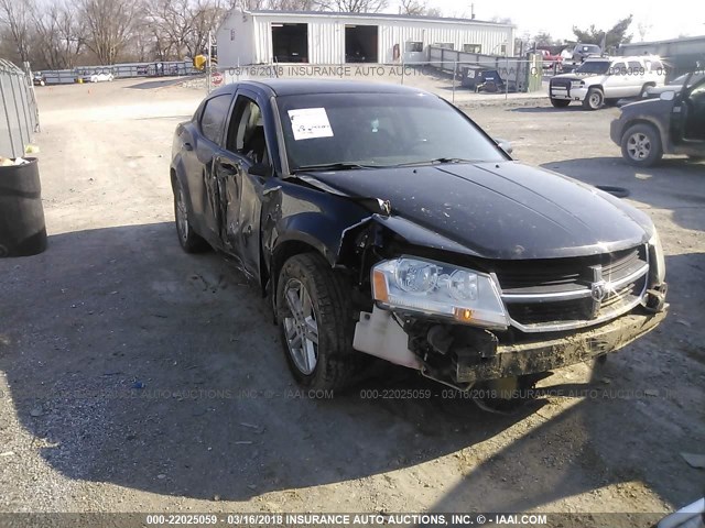 1B3CC1FB9AN229169 - 2010 DODGE AVENGER EXPRESS BLACK photo 1