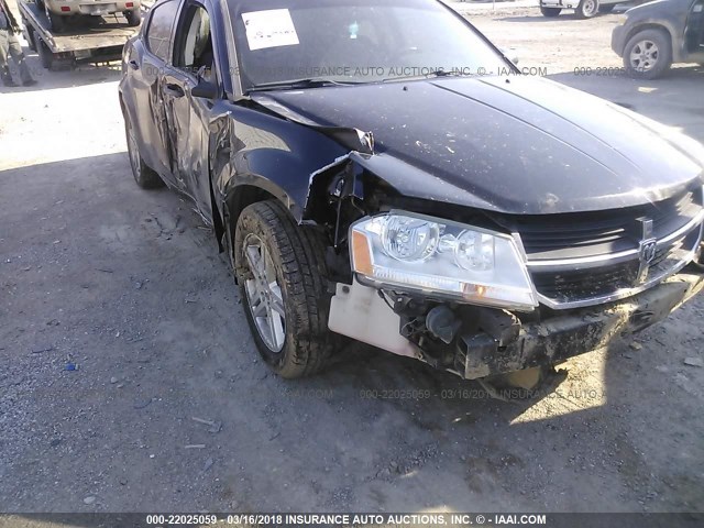 1B3CC1FB9AN229169 - 2010 DODGE AVENGER EXPRESS BLACK photo 6