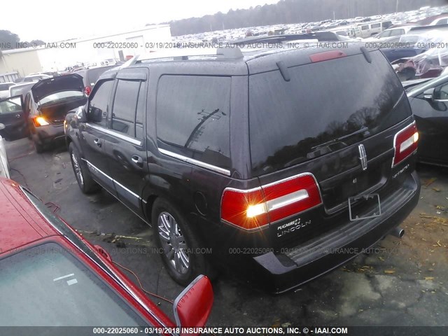 5LMFU27577LJ05096 - 2007 LINCOLN NAVIGATOR BLACK photo 3