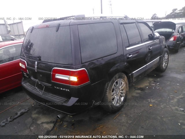 5LMFU27577LJ05096 - 2007 LINCOLN NAVIGATOR BLACK photo 4