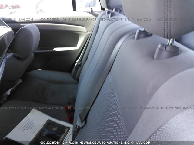 1G1ZG57B98F231925 - 2008 CHEVROLET MALIBU LS მუქი ლურჯი ფოტო 8