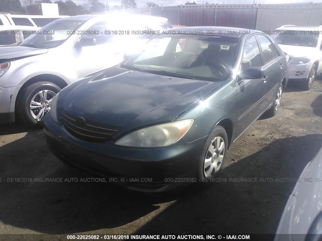 4T1BE32K04U305230 - 2004 TOYOTA CAMRY LE/XLE/SE 绿色 照片 2