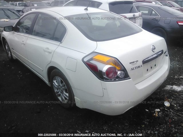 1N4CL2AP9BC181912 - 2011 NISSAN ALTIMA HYBRID WHITE photo 3