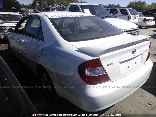 4T1BE32K14U299745 - 2004 TOYOTA CAMRY LE/XLE/SE 白色 照片 3