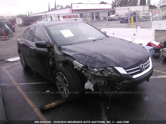 1HGCR2E55FA009414 - 2015 HONDA ACCORD SPORT 黑色 照片 1