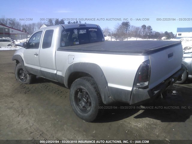 5TEUU42N17Z390297 - 2007 TOYOTA TACOMA ACCESS CAB Күміс фото 3