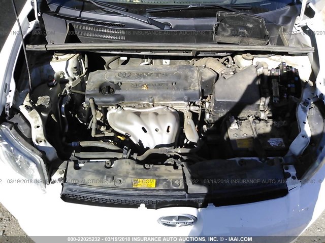 JTLZE4FE7EJ059667 - 2014 TOYOTA SCION XB თეთრი ფოტო 10