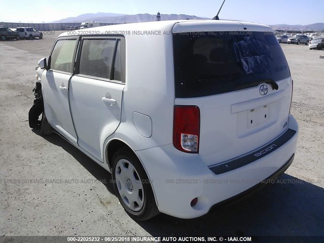 JTLZE4FE7EJ059667 - 2014 TOYOTA SCION XB თეთრი ფოტო 3