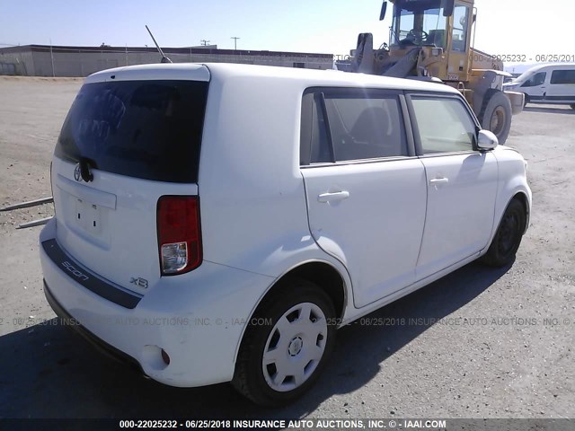 JTLZE4FE7EJ059667 - 2014 TOYOTA SCION XB თეთრი ფოტო 4