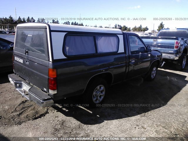 1N6SD11S3TC326944 - 1996 NISSAN TRUCK XE BLACK photo 4