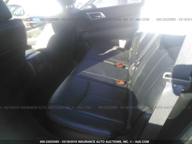 5N1AR2MM7DC640774 - 2013 NISSAN PATHFINDER S/SV/SL/PLATINUM 黑色 照片 8