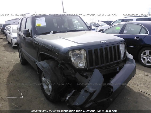 1J4PN2GK8AW176399 - 2010 JEEP LIBERTY SPORT 黑色 照片 1