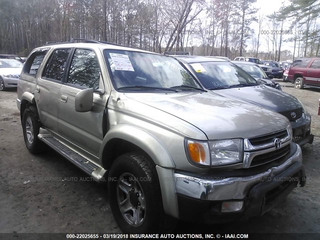 JT3HN86R129074247 - 2002 TOYOTA 4RUNNER SR5 GOLD photo 1