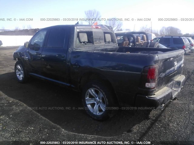 1C6RR7MT1FS545235 - 2015 RAM 1500 SPORT GRAY photo 3