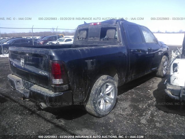 1C6RR7MT1FS545235 - 2015 RAM 1500 SPORT GRAY photo 4