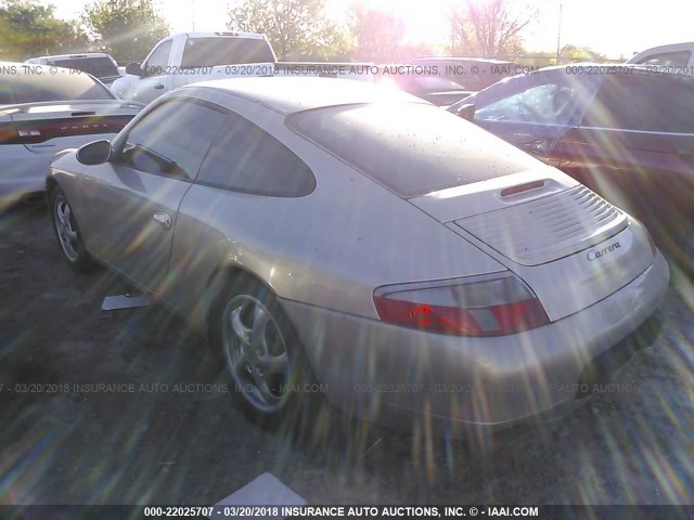 WP0AA2991XS624743 - 1999 PORSCHE 911 CARRERA/CARRERA 4 BEIGE photo 3