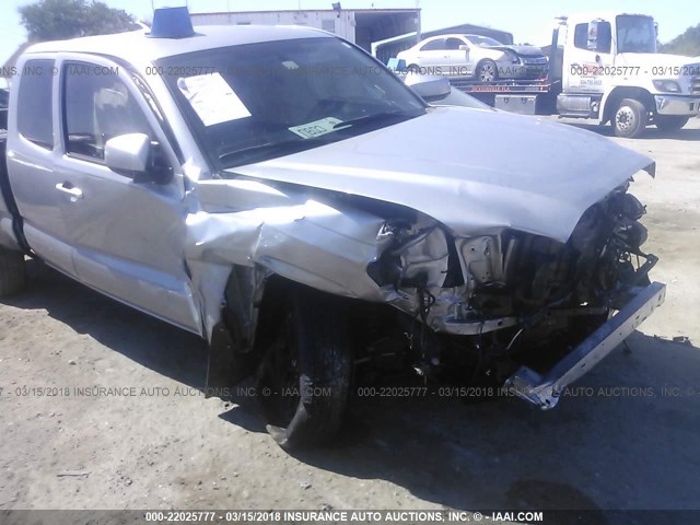 5TFRX5GN8GX073796 - 2016 TOYOTA TACOMA ACCESS CAB/SR/SR5 SILVER photo 6