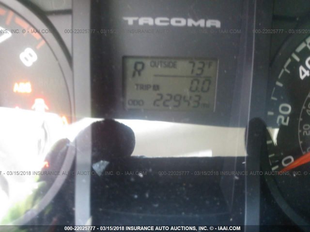 5TFRX5GN8GX073796 - 2016 TOYOTA TACOMA ACCESS CAB/SR/SR5 SILVER photo 7