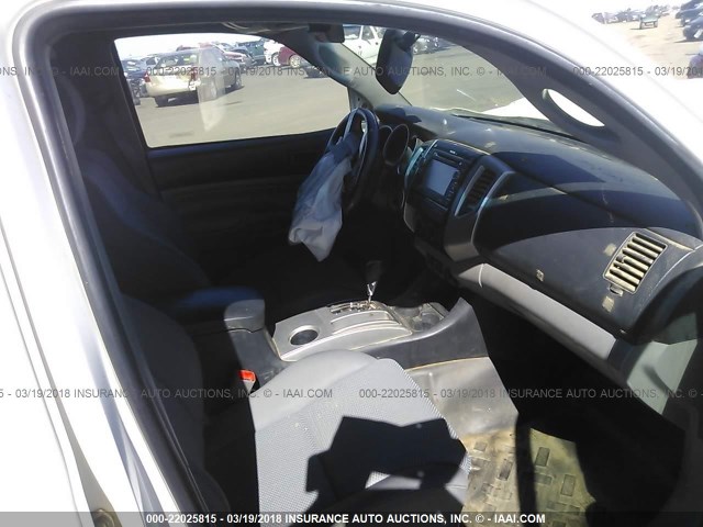 3TMLU4EN3CM099783 - 2012 TOYOTA TACOMA DOUBLE CAB თეთრი ფოტო 5