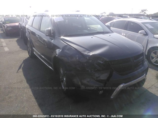 3C4PDCGB0GT212132 - 2016 DODGE JOURNEY CROSSROAD GRAY photo 6