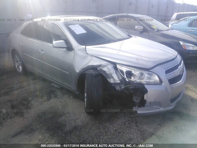 1G11C5SA7DF356777 - 2013 CHEVROLET MALIBU 1LT 银色 照片 1