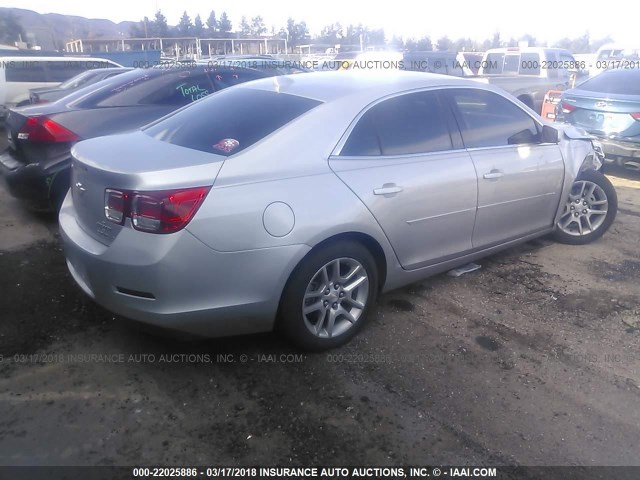 1G11C5SA7DF356777 - 2013 CHEVROLET MALIBU 1LT 银色 照片 4