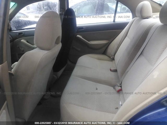 2HGES16355H574816 - 2005 HONDA CIVIC DX VP Mavi foto 8