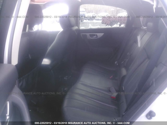 JN8CS1MW0EM413598 - 2014 INFINITI QX70 SILVER photo 8